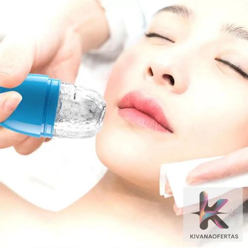 Molde de Silicona para Hielo-Masajeador Facial