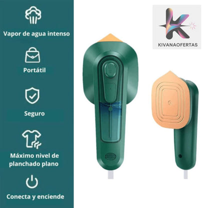 Mini Plancha a Vapor Porátil. Para Viajes